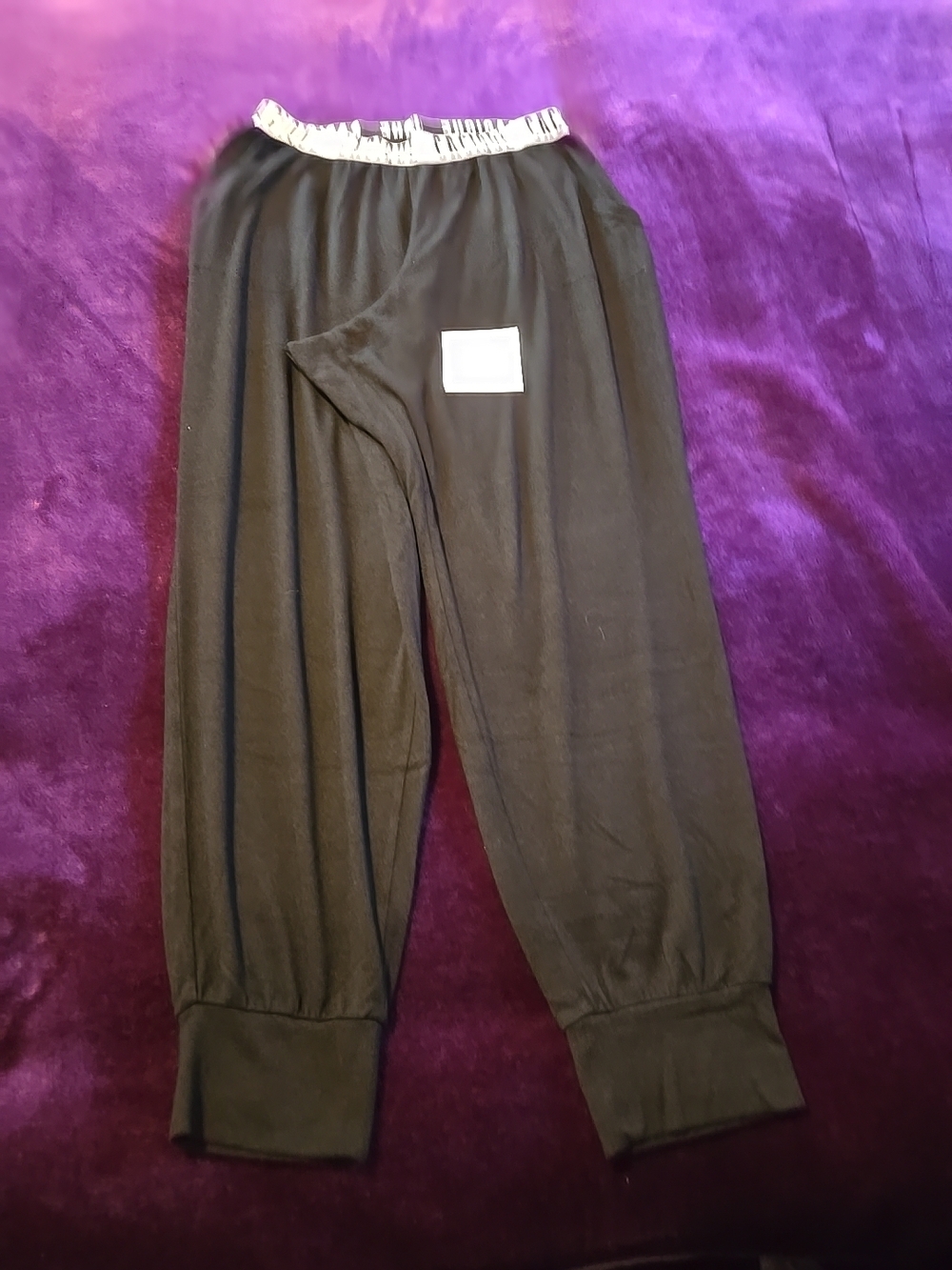 CACIQUE BLACK PJ PANTS SIZE 14/16 GUC